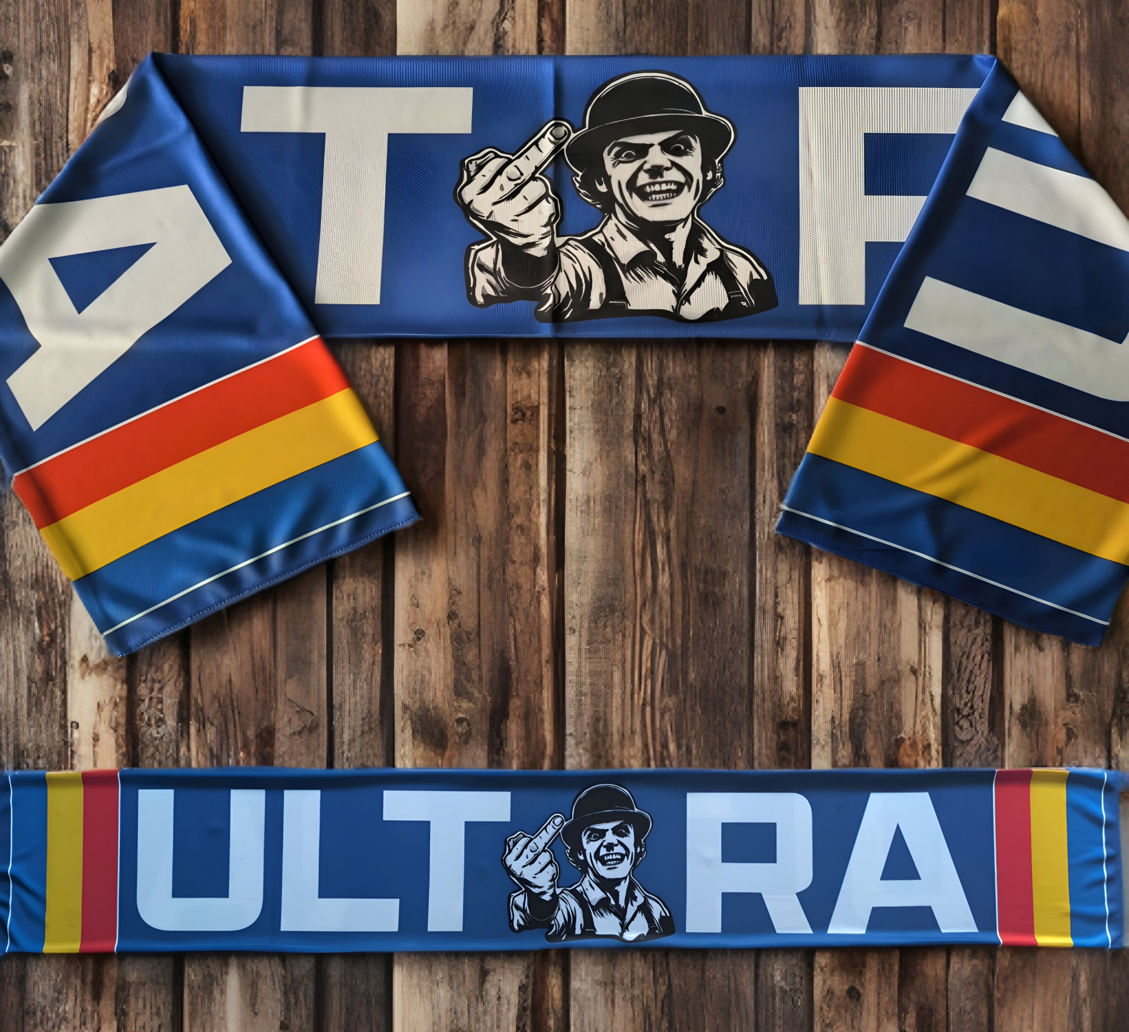 1 fular + 1 eșarfă - un steag cadou