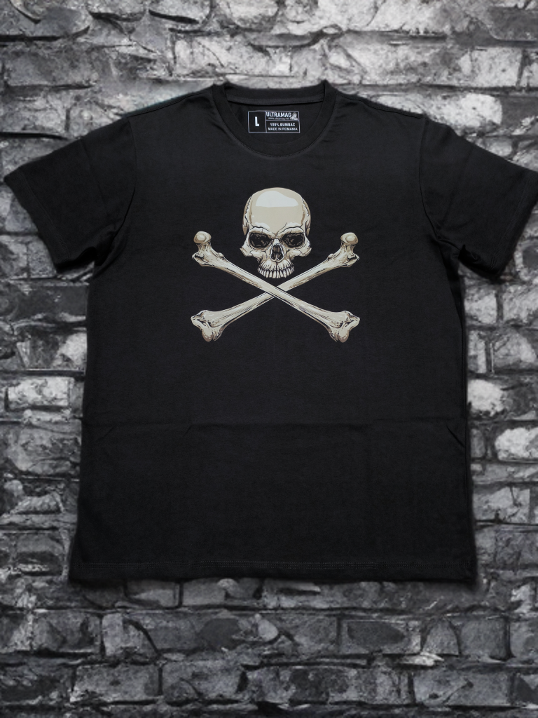 Tricou "craniu" 💯 bumbac