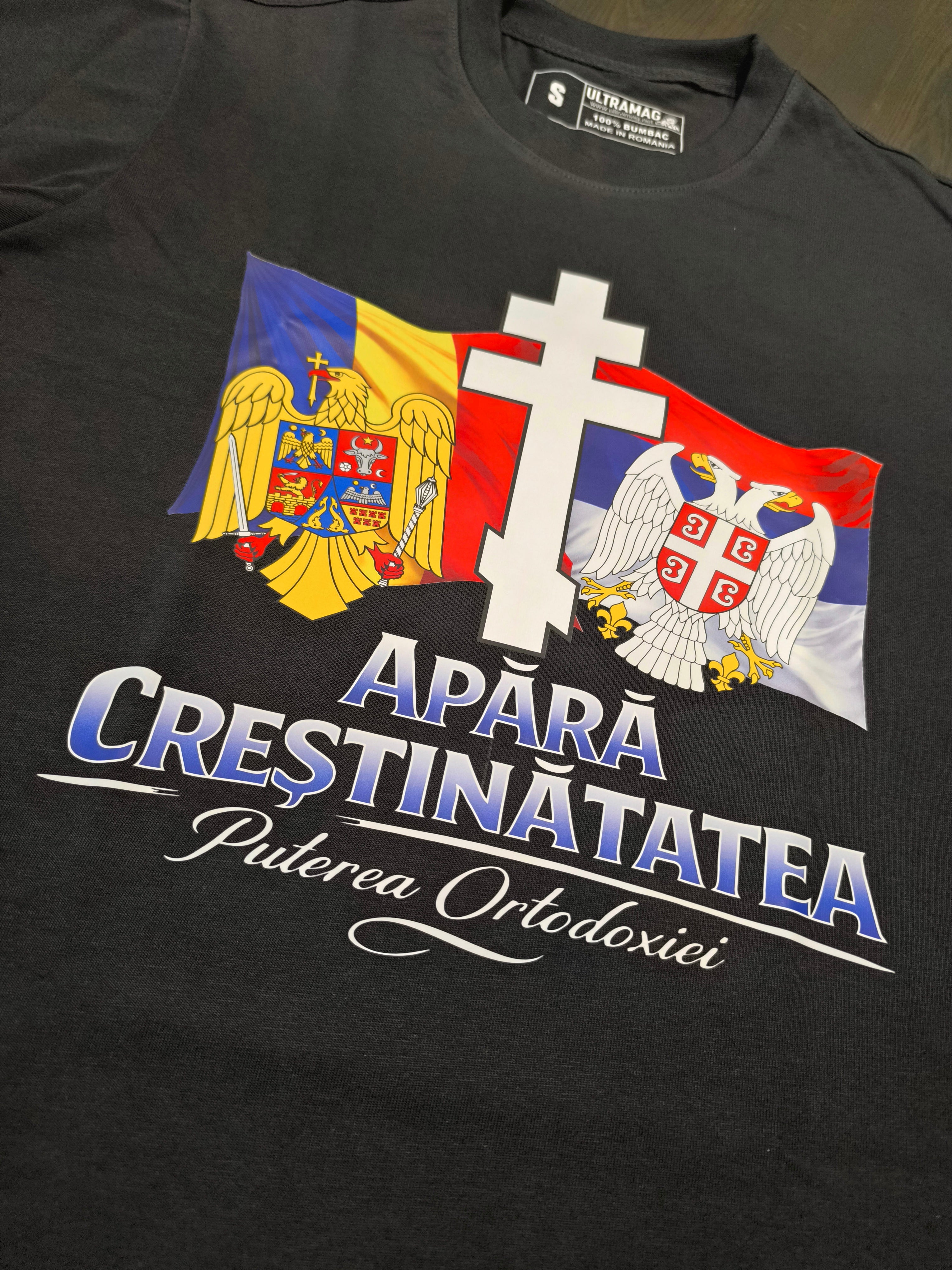 20- Tricou "apara crestinatatea" 💯bumbac