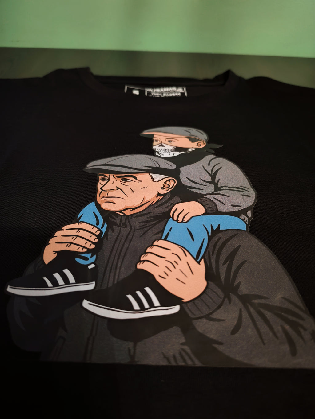 16- Tricou streetwer Oversize  "Legătură între generații"