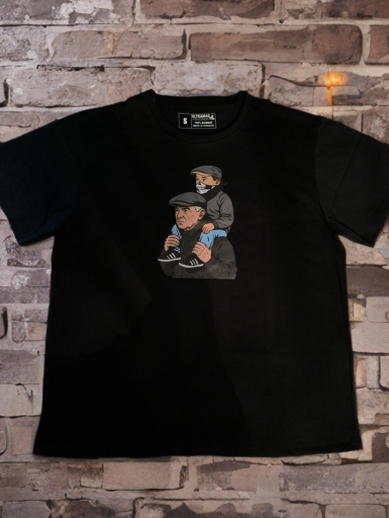 16- Tricou streetwer Oversize  "Legătură între generații"